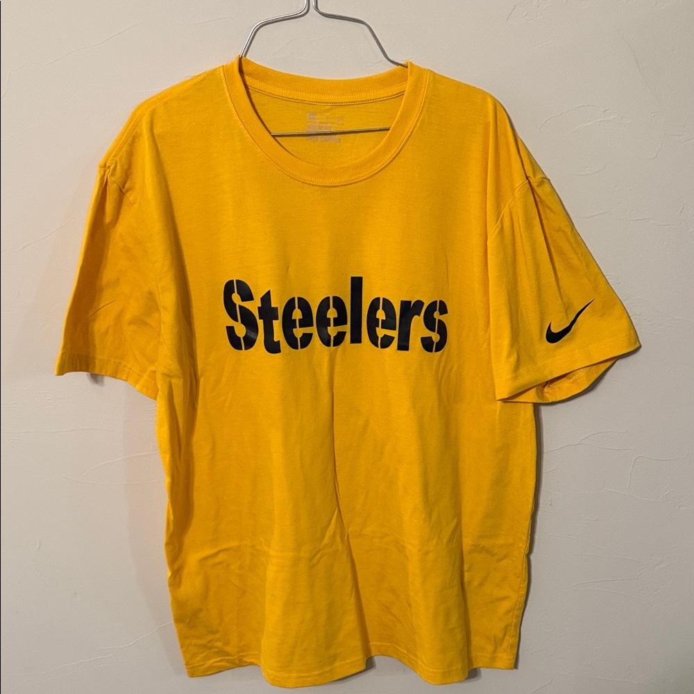 Nike Yellow Pittsburgh Steelers Shirt